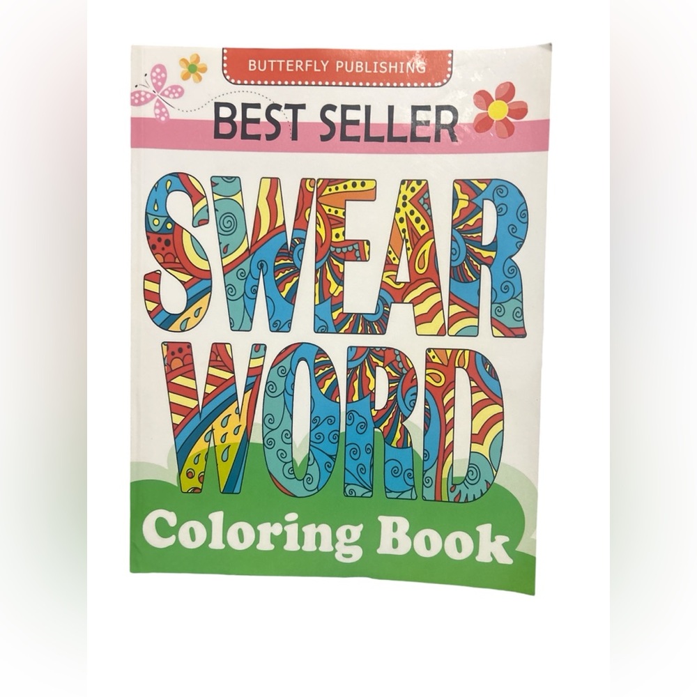 NWT Adult Swearing Coloring Book